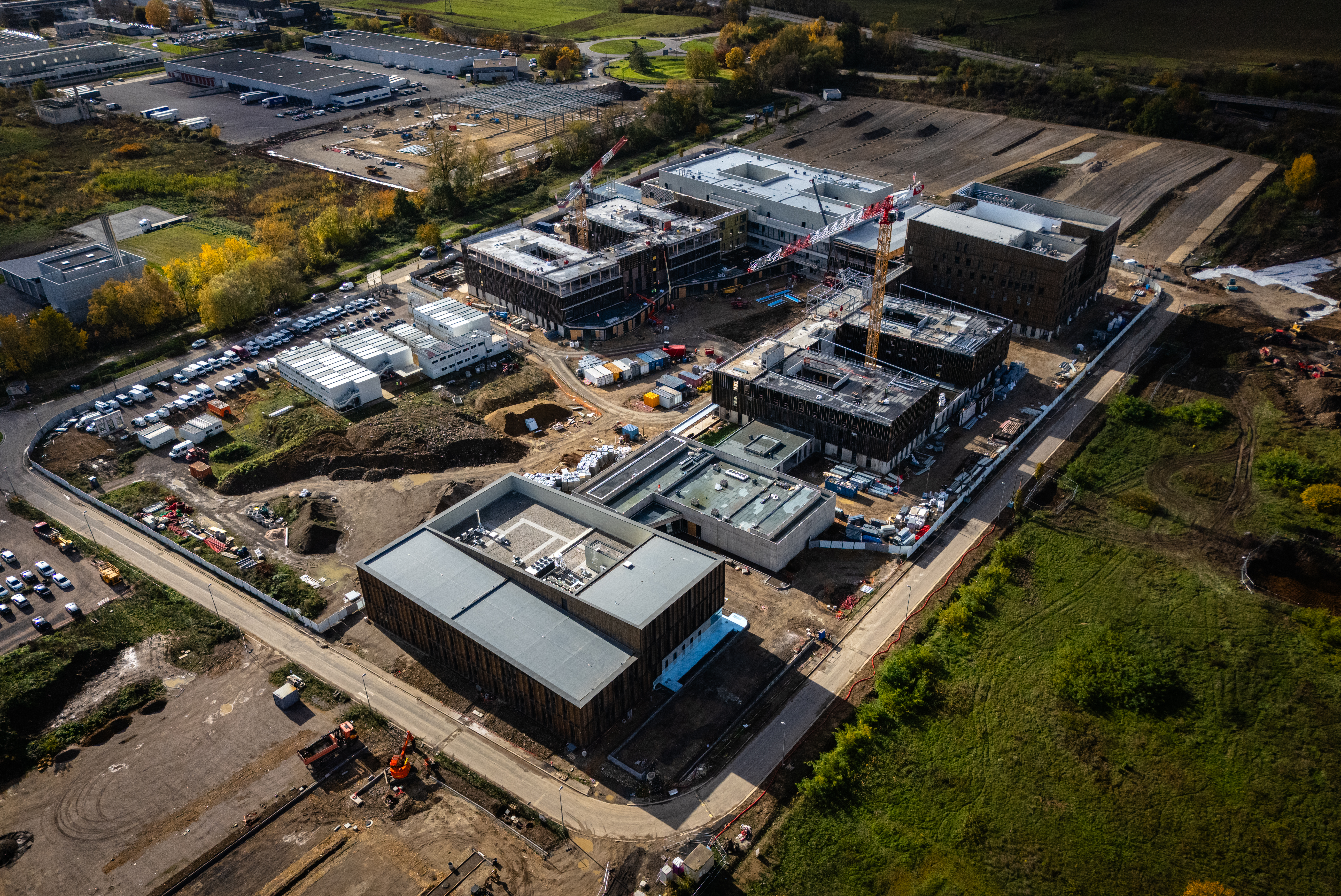 Nouvelle Clinique de Moselle - Maizière-les-Metz Grand-Est - Reportage Suivi de Chantier - Octobre 2025 - Mathieu Liberti Photographe-8