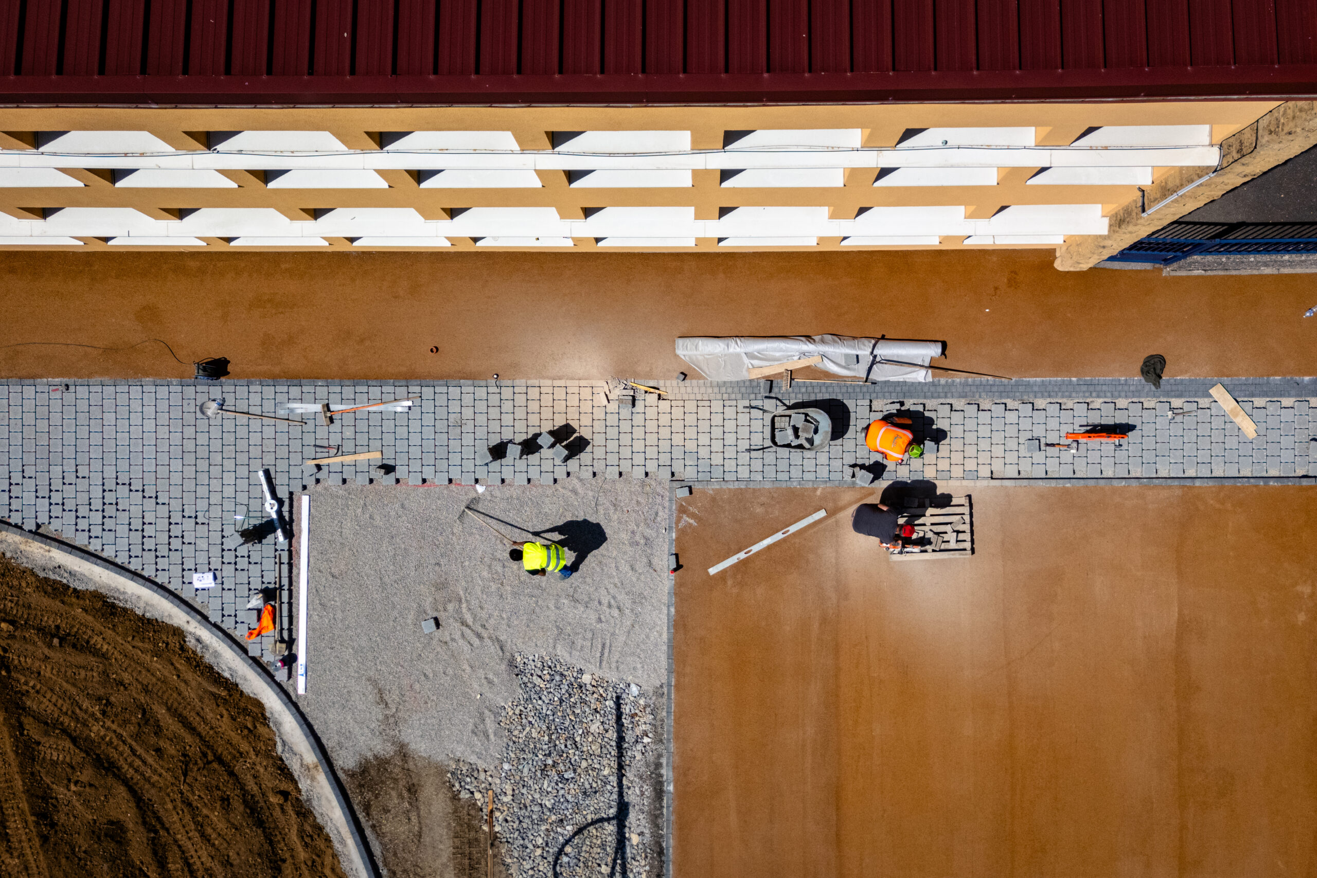 Rénovation Court d'Ecoles ALHB.TP - Montois-la-Montagne Moselle Grand-Est - Reportage Suivi de Chantier - Mathieu Liberti Photographe-37